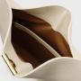2024 Trendy Fashion OEM PU Vegan Leather Smooth Shoulder Bag Fashion Women Hobo Handbag Half Moon For Ladies