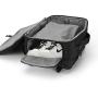 17-Inch Expandable Nylon Laptop Backpack Large 39L Capacity Customized Logo Waterproof Independent Shoe Compartment Computer Bag
