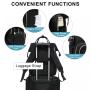 LOVEVOOK 2022 Oxford Insulated Cooler Travel Backpack with USB Mens Waterproof School Laptop Back pack Women Lunch Backpacks
