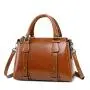 Top Quality 2024 Trendy Custom logo genuine leather handbags for women cowhide tote bag ladies vegan real leather handbag