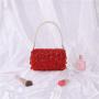Wholesale gold sequins handbag fashion pearl handle handbags wholesale evening dress bag woman crossbody bags