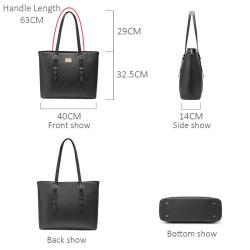 LOVEVOOK Designer handbag for women large tote bags ladies shoulder laptop office bag for women 2023 school travel work handbags