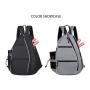 ZWY169 Wholesale Men Women Tennis Badminton Racket Backpack Customizable Oxford Sports Shoulder Bag Outdoor Fitness Organizer