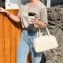 2024 Leather Tote Bag Ladies Women'S Shoulder Bags Low Price Women'S Handbag Genuine Leather Tote Bag Handbags