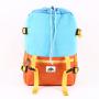 CHANGRONG Custom color block design rpet polyester casual sports backpacks