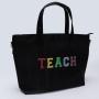 Professional Factory Stock Custom Designers Small Waterproof Handbags with Zipper Plain Shopping Laptop Nylon Tote Bag