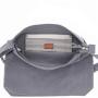 Professional Manufacturer Womens Canvas Crossbody Bags Medium Size Shoulder Tote Handbag with Zipper