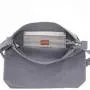 Professional Manufacturer Womens Canvas Crossbody Bags Medium Size Shoulder Tote Handbag with Zipper