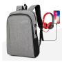 ZR906 Men Laptop Bag Anti Theft USB Computer Cover Backpack Oxford Waterproof Zipper Print Logo Backpack Business Schoolbag