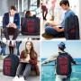 High Quality  Custom Hot Women Men School College 17  Inch Computer Business Backpack with usb chargingTravel Laptop Bag