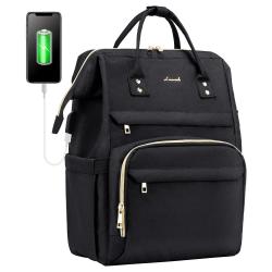 LOVEVOOK brand Backpack 13 15.6 17 Inch Business Working Bag with USB charging Port Women Travel School Laptop Backpacks