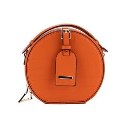 2024 Custom Crocodile Genuine Leather Round Handbag For Women Ladies Circle Purse
