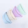 Keymay Candy Color Gold Hardware Inner Zipper Pocket Crossbody Bag Waterproof Nylon Waist Bag Waist Pack Adult Fanny Bag