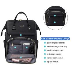 LOVEVOOK wholesale custom 14inch 15.6inch 17inch usb boys girls school bag unisex laptop bag travel school backpacks