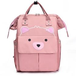 ZR466 New Mother Backpack Portable Travel Nylon Mommy Bag Bottle Diaper Multi-compartment Bottle Diaper Mother And Baby Bag