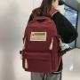 KBW509 New Shoulder Bag Men and Women College Students School Bag Junior High School Waterproof Travel Computer Backpack