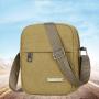 WTB048 Men's Casual Messenger Bag Canvas Fashion Sling Bag Men's Daily Travel Messenger Bag Crossbody Men Handbag