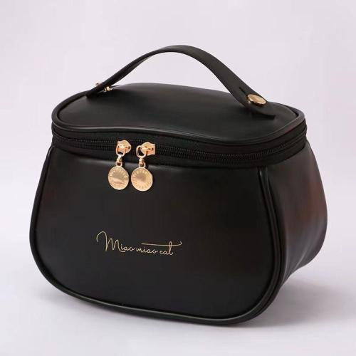 ZF375 New PU Cosmetic Bag Ladies Fashion Portable Travel Wash Handbag Waterproof Makeup Storage Bag
