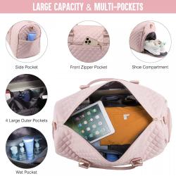 Custom logo LOVEVOOK 2022 extra large duffel bags fashion Women's Weekender Bag Canvas Overnight Carry on Luggage travel bags