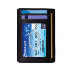 Mini genuine leather wallet fashion custom genuine leather or pu leather small money bag with RFID blocking