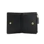 Women wallets custom logo nice pu leather latest ladies fancy purses with zipper pocket