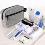 Gelory Men Travel Toiletry Bag Portable Toiletry Organizer Waterproof Nylon Toiletries Bag