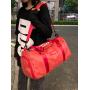 Custom Stylish and Spacious Large Capacity Carry On PU Leather Tote Overnight Duffel Bag for Travel