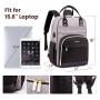 LOVEVOOK Fashion Travel Work Anti-theft Bag with Lock Backpacks Purse College School Student Bookbag Laptop Backpack for Women