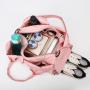 Custom Logo Fitness Nylon Yoga Gym Fitness Bags Waterproof Training Travel Yoga Mat Bag with Shoes Compartment
