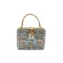Acrylic dinner bag empty metal carved drilling handbag Bing shoulder oblique back lady bag purses and handbags 2023