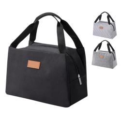 Gelory Portable Lunch Bag Reusable Polyester Insulated Lunch Tote Bag For School Office Work Travel