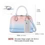 Fashion new arrival gradient summer shoulder bags luxury handbags latest design ladies purse women leather purses and handbags