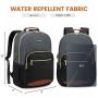 LOVEVOOK 17 18 Inch Laptop Bag Computer Backpack Unisex Professional Waterproof Travel Backpack Work Bag College Carryon Daypack