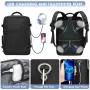 Custom Flight Approved Waterproof Anti-Theft Luggage Daypack Multi-functional Travel Backpack With Laptop Compartment