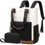 LOVEVOOK Stylish Waterproof Convertible backpack Teacher Nurse work tote travel Bag 2 pcs 15.6 in laptop backpack set for women