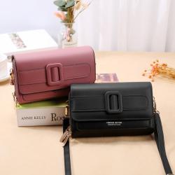 New Women's Purse Mobile Phone Bag Fashionable Korean Version Fashion Color Contrast Small Square Bag One-shoulder Crossbody Bag