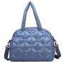 Wholesale Padded jacket shoulder bag filled with cotton large capacity handbag fold fashion women's crossbody bag