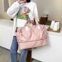 Fashion Dry And Wet Separation Yoga Sports Fitness Luggage Bag Oxford Cloth Travel Duffle Bag