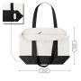 Gelory Latest Wholesale Cheap High Quality Multicolor Custom Logo Large Capacity Eco-friendly Canvas Shopping Tote Bag