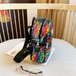 Summer Cartoon Kids Sequins Leisure Outdoor Backpack School Backpack For Kids