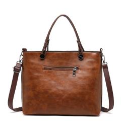 New Fashion Shoulder Bag Women's Large Capacity Retro Women's Tote Bag