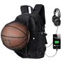 custom logo large capacity casual camping training sports men's bag travel backpack for men