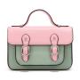 2024 Custom Vegan Leather College Satchel Bags For Preppy Style Girls Handbag