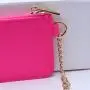 New Arrival Wholesale Stock Custom Logo Designs Chenille Letter Patches Pu Leather Waterproof Coin Cute Keychain Purses