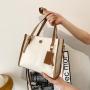 Texture shoulder bag female large capacity 2023 new spring and summer tote bag fashion simple ladies large bag