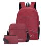 SC013 Multifunctional Fashion Business Travel Three-Piece Set School Backpack USB Charging Student Computer Backpack Laptop bag