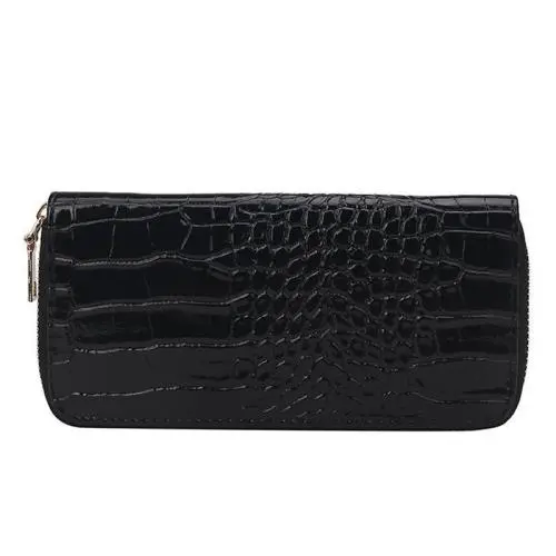 HR498 New PU Leather Wallet for Women Coin Wallet Female Retro Pattern Luxury Handbag Ladies Evening Party Handheld Card Purse
