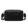 Lingge Embroidered Women's Messenger Bag 2024 Ladies New Crossbody Shoulder Bag Printed Small Square Bag