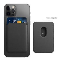 Hot Sales Magnetic PU Leather Credit Card Holder Wallet Case Thin Slim for iPhone 12