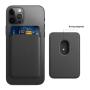 Hot Sales Magnetic PU Leather Credit Card Holder Wallet Case Thin Slim for iPhone 12